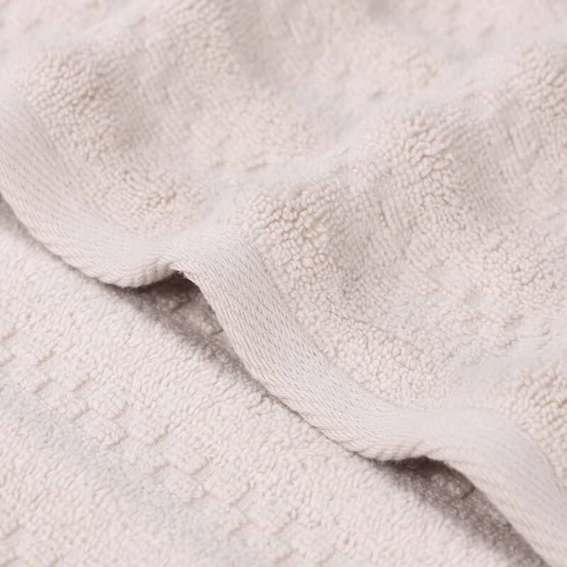 Superior Zuma Zero Twist Cotton Medium Weight Soft Absorbent Bath Sheets, Set of 2