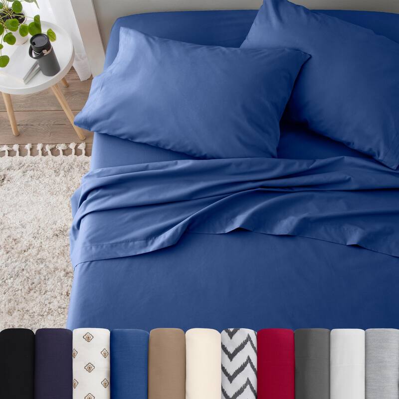 Martex 225 TC - Soft Breathable Durable Deep Pocket - Bed Sheet Set