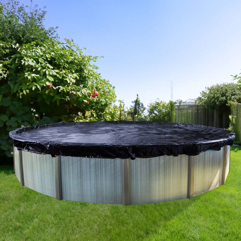 Swimline PCO827 24' Round Above Ground Swimming Winter Cover (Pool Cover Only) - 9.7