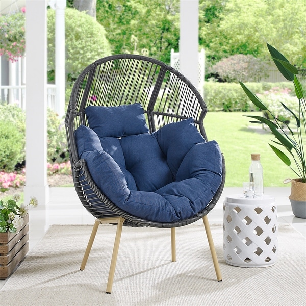 Porto rattan pod chair discount