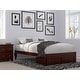 preview thumbnail 71 of 74, Colorado Platform Bed with Foot Drawer Walnut - Full
