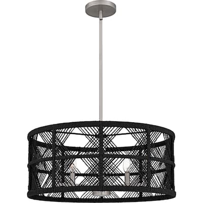 Axford 5-Light Antique Nickel Pendant
