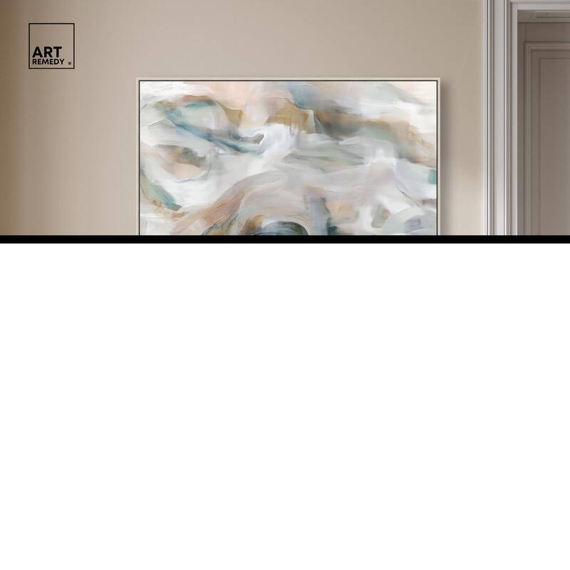 Whispering Colors IV Canvas by Art Remedy