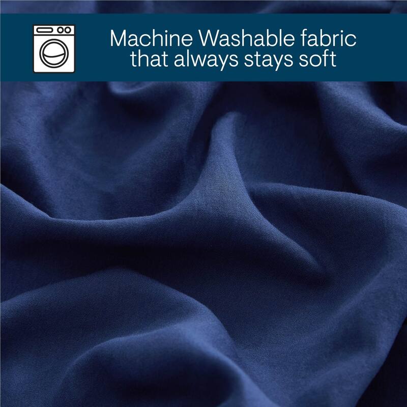 Aeropostale Premium All Season Microfiber Navy Sheet Set