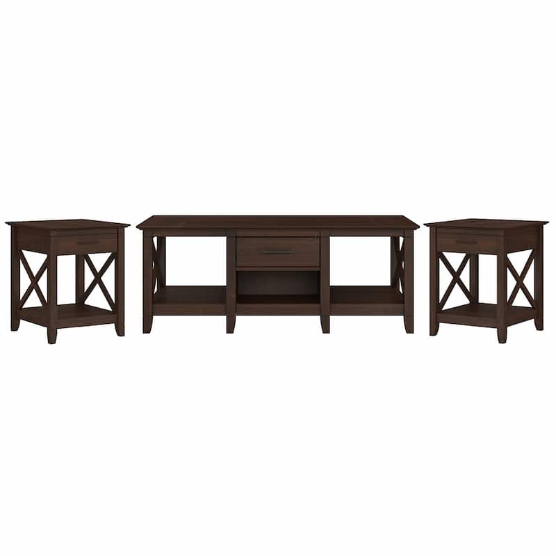 Coffee Table with Set of 2 End Tables