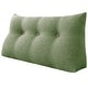 preview thumbnail 12 of 35, Backrest Reading Throw Pillow Wedge Headboard for Twin Bed