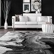 preview thumbnail 13 of 12, nuLOOM Grey Contemporary Abstract Area Rug