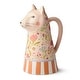 preview thumbnail 1 of 3, Certified International Menagerie 64 oz. 3-D Pitcher - 8.25"L x 6.00"W x 11.25"H