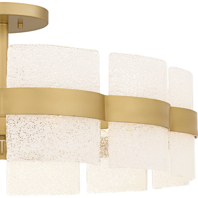 Sweeney 6-Light Soft Gold Semi-Flush Mount