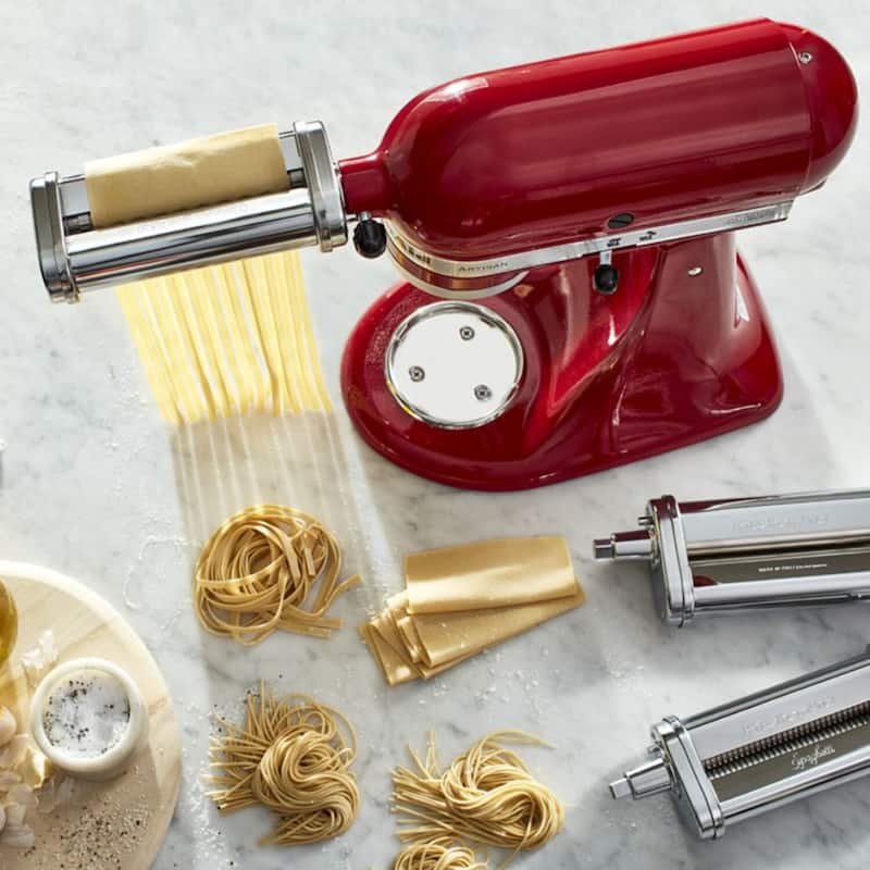 KitchenAid KSMPRA Pasta Roller and Cutter Set Stand Mixer Accessory - 3 Piece