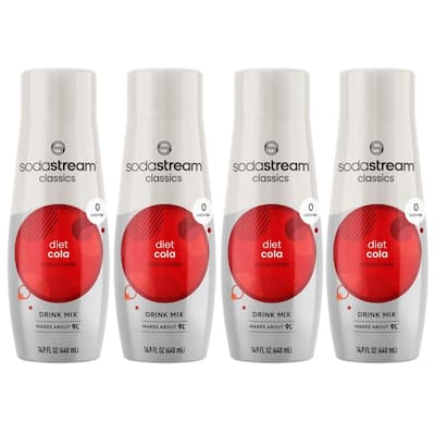 SodaStream® Classics Diet Cola Drink Mix 4-Pack