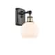 Option Black Antique Brass / Matte White