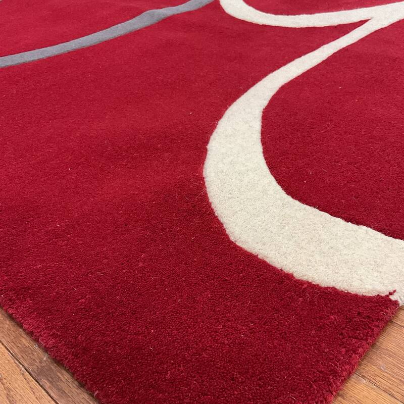HERAT ORIENTAL Handmade Tibetan Wool Rug - 5' x 8'