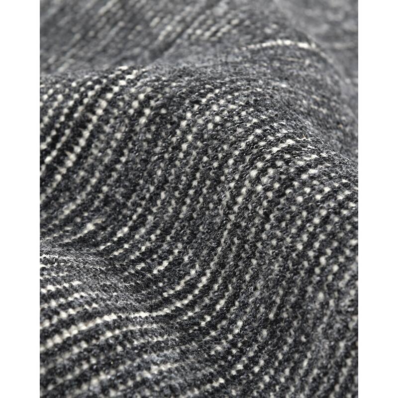 Overton Handmade Modern Contemporary Striped Area Rug