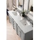 preview thumbnail 20 of 31, James Martin Vanities Brittany 72" Double Vanity, Urban Gray