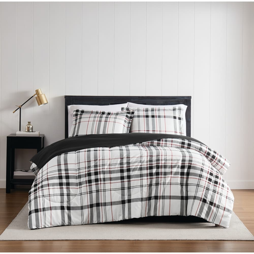 London Fog Charlotte Plaid Comforter Set