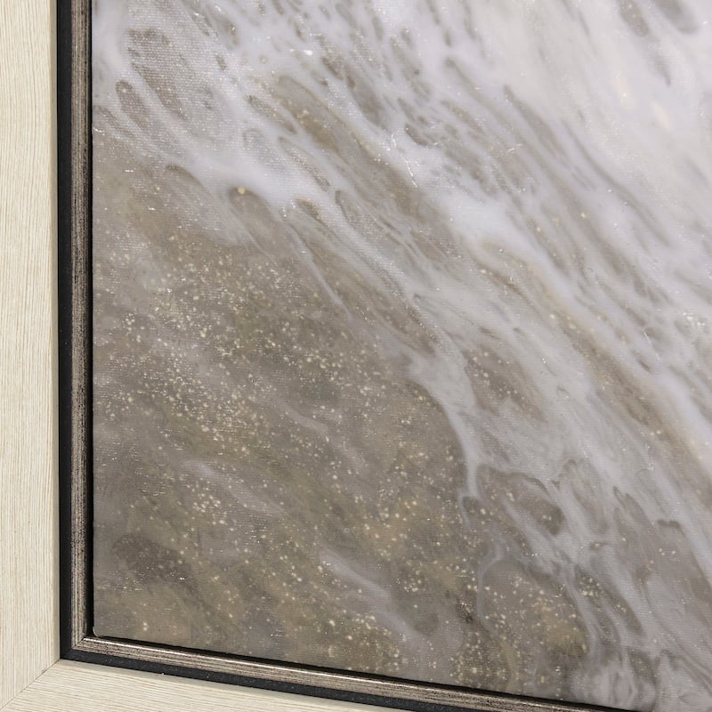Sandy Waves I (40 x 80) Framed Canvas Art Print