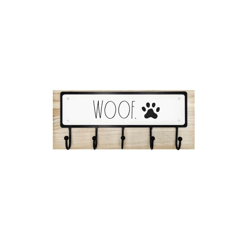 Rae Dunn Pet Themed Wall Hooks - WOOF