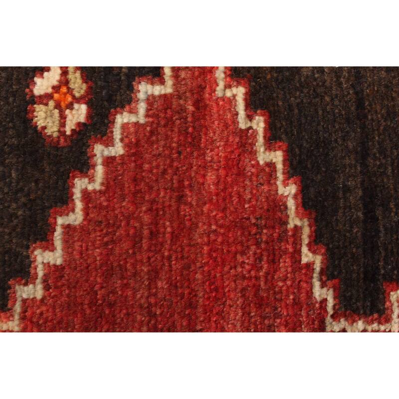 ECARPETGALLERY Hand-knotted Konya Anatolian Red Wool Rug - 3'3 x 9'5