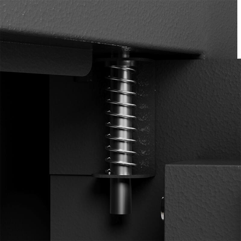 1.16 Cubic Feet Steel Security Safe and Lock Box w/Electronic Keypad