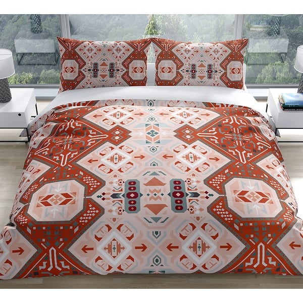 ABADEH TERRACOTTA Duvet Cover By Kavka Designs Bed Bath & Beyond