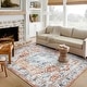preview thumbnail 44 of 65, Washable Vintage Floral Area Rug Non-Slip Thin Rug for Living Room, Bedroom, Kitchen and Bath Machine Washable Indoor Pet Rugs 5' x 7' (Rectangular) - Earthy Yellow - Rectangle