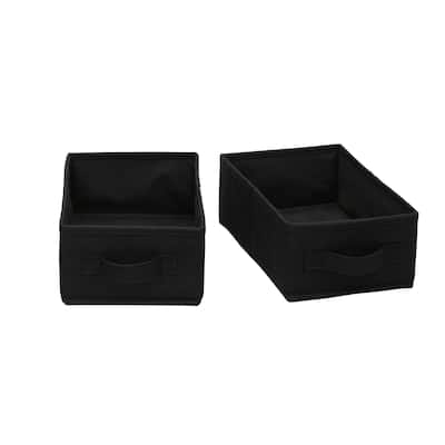 Household Essentials Narrow Closet Linen Organizer Drawers, 2 Pack