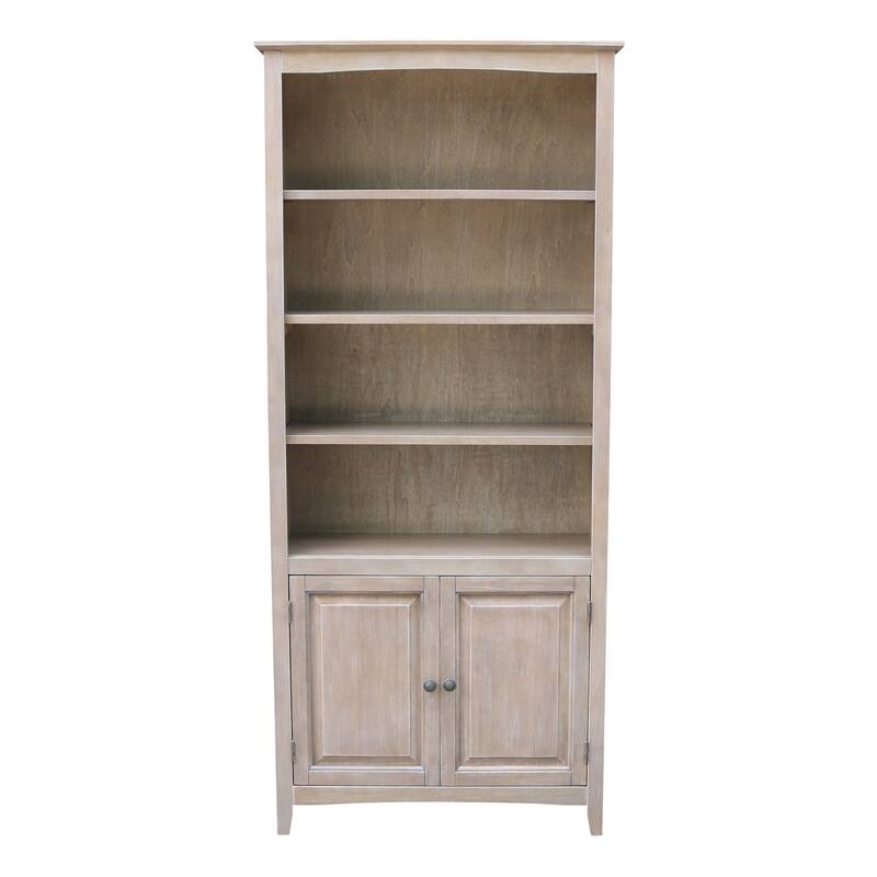 72-inch Shaker Bookcase