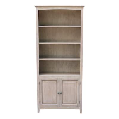 72-inch Shaker Bookcase