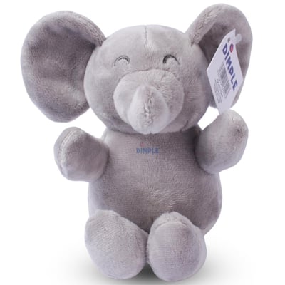 Dimple Baby Elephant Plush 2-Pack - Soft Stuffed Animal Toys for Newborns, Infants, and Toddlers, Ages 0 and Up