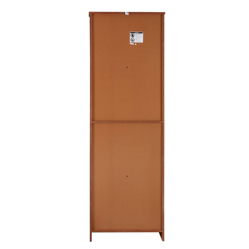 72.4" Tall Storage Cabinet with 8 Doors and 4 Shelves