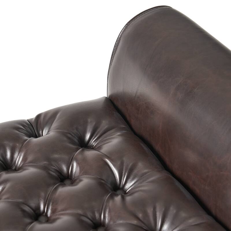 Christopher Knight Home Keiko Storage Ottoman Bench with Rolled Arms - Contemporary Design