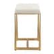 preview thumbnail 5 of 6, Uttermost Midas Gold Counter Stool - 18.5"W x 15.5"D x 26"H