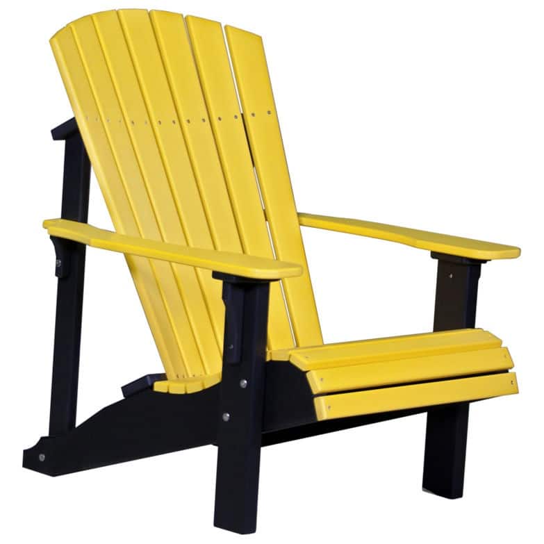 Poly Lumber Deluxe Adirondack Chair