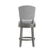 preview thumbnail 23 of 22, Hillsdale Santa Clara II Swivel Stool, Antique Gray