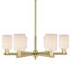 Option Brushed Brass / Matte White