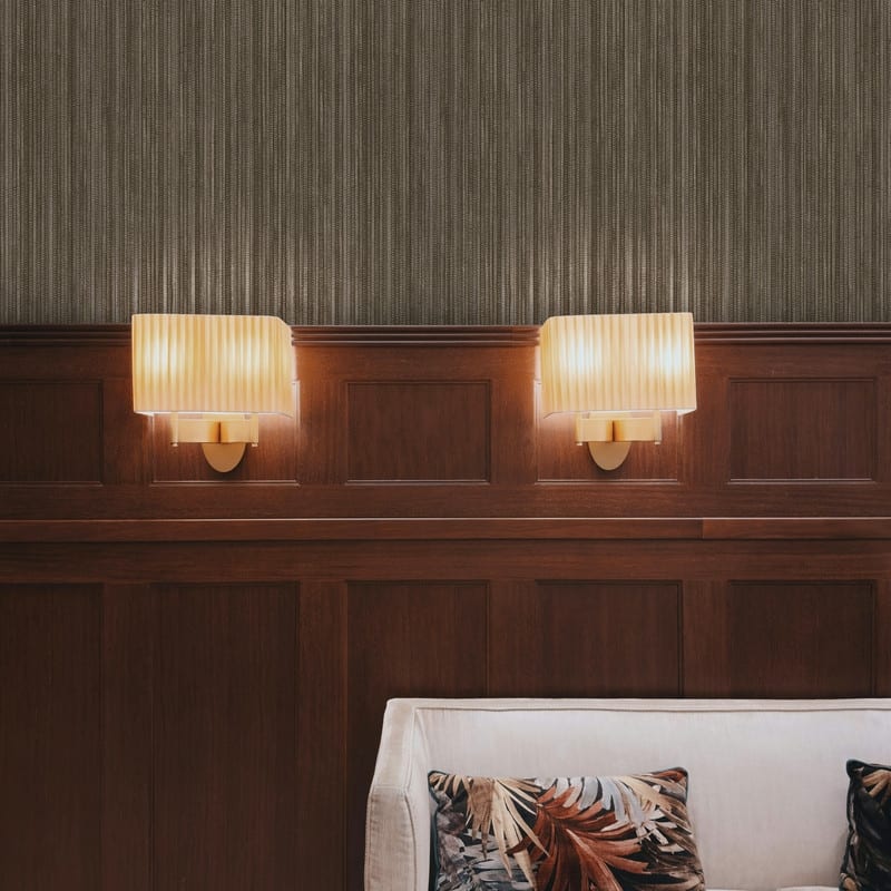 Tempaper Faux Grasscloth Fans Peel And Stick Wallpaper