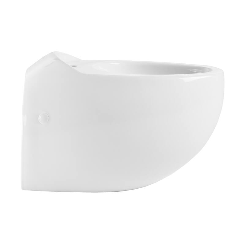 Nantes Wall-Hung Bidet - 25.93" x 18.45" 17.27" - 25.93" x 18.45" 17.27" - White