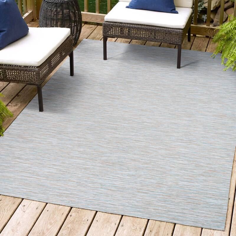 JONATHAN Y Bo Modern Flatweave Solid Area Rug