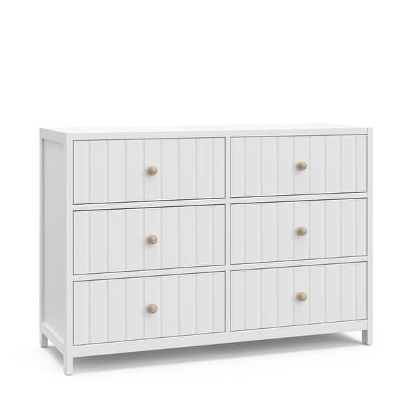 slide 2 of 43, Graco Teddi 6 Drawer Dresser White
