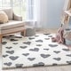 preview thumbnail 7 of 19, Well Woven Haven Hearts Kids Heart Shag Area Rug