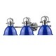 preview thumbnail 21 of 20, Golden Lighting Duncan 3 Light 25" Wide Bathroom Vanity Light