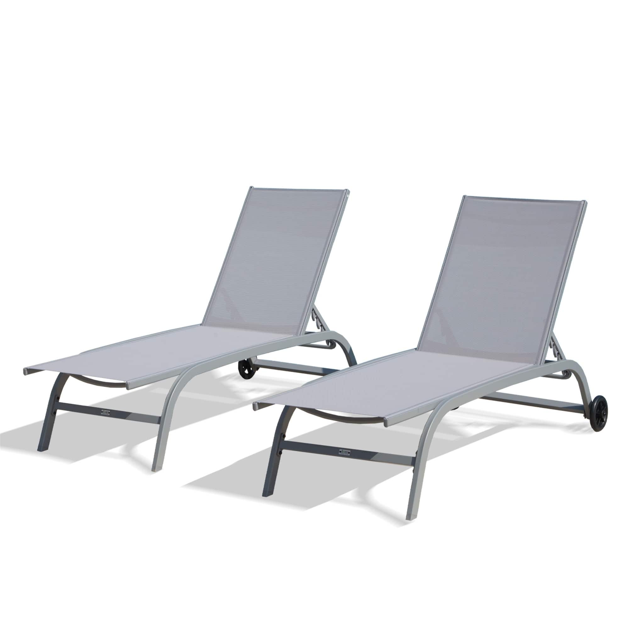 Option Grey/Double Chaise