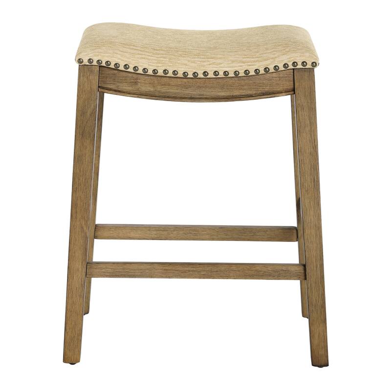 24" Saddle Stool (Set of 2)