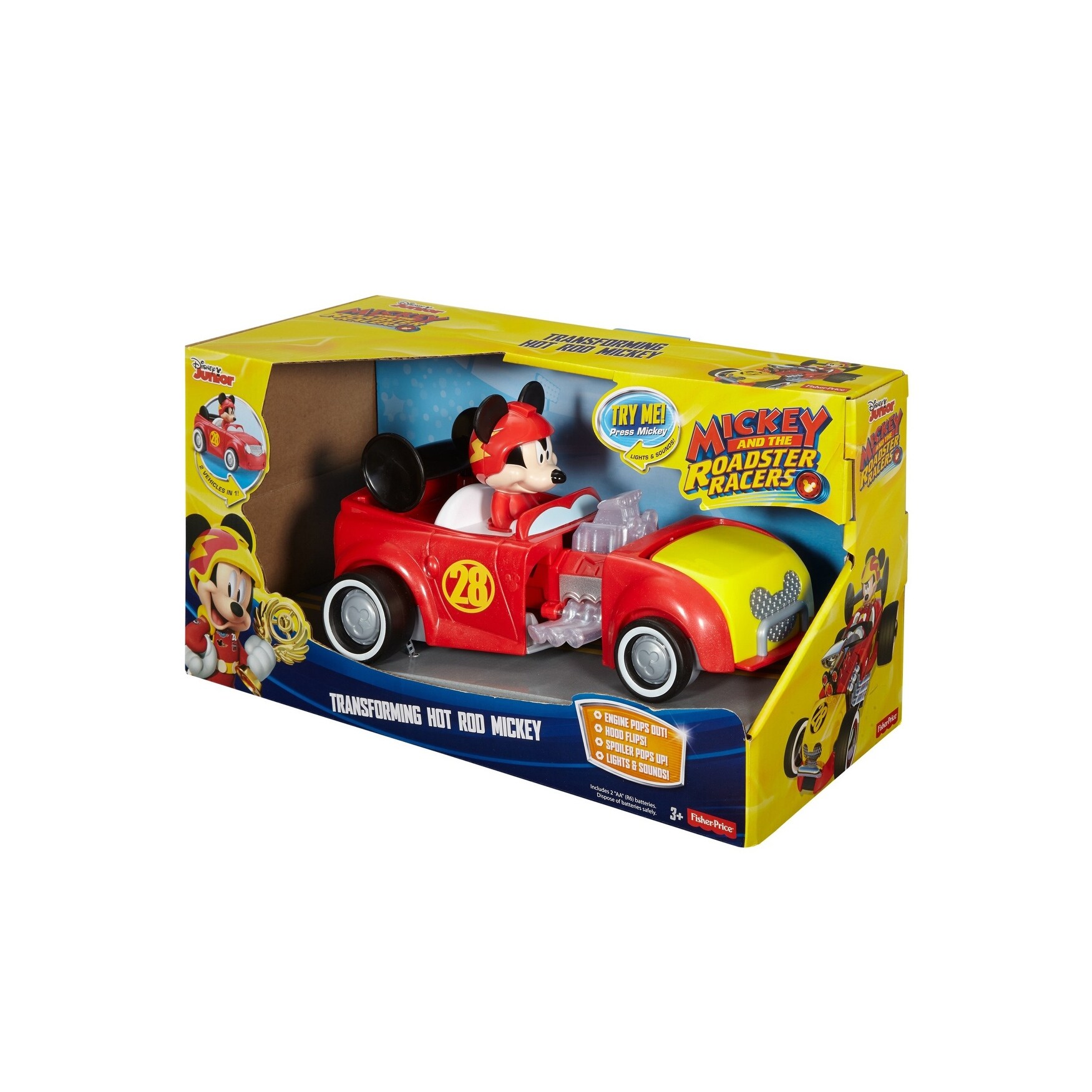 hot rod mickey mouse