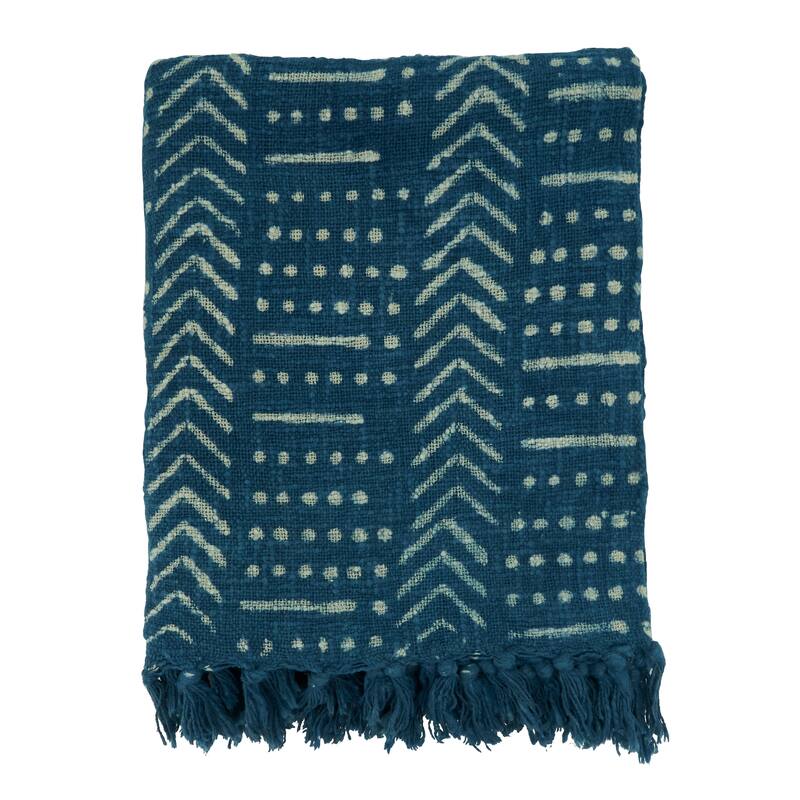 Mudcloth Design Throw