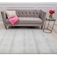 preview thumbnail 3 of 8, Serafina Geometric Rustic Gray Area Rug by Issaac Mizrahi