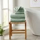 preview thumbnail 66 of 150, Linery & Co. Combed Cotton Bath Towel Set 6 Piece Set - Eucalyptus