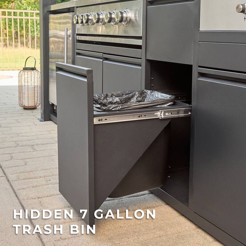 Backyard Discovery Fusion Flame 2 Outdoor Kitchen, Grill, Pizza Oven