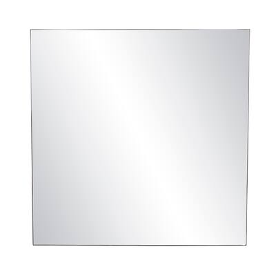 Rect. Wall Mirror 46.5" x 31.5"H - A - White